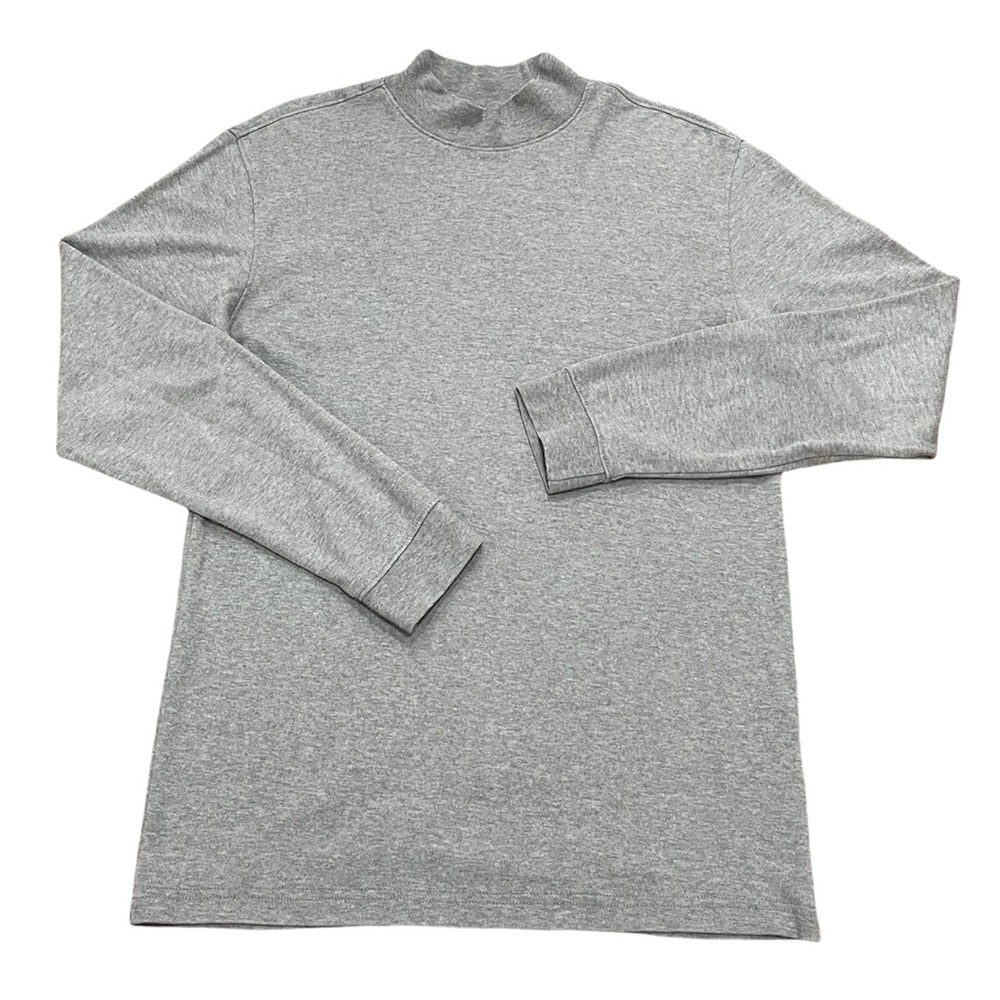 Basic Grey Mockneck - Picture 1 of 2